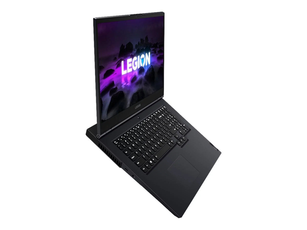 Lenovo Legion 5 17ACH6H 82JY - 180-degree hinge design - AMD Ryzen 7 5800H / 3.2 GHz - Win 11 Home - GF RTX 3060 - 16 GB RAM - 256 GB SSD NVMe - 17.3" IPS 1920 x 1080 (Full HD) @ 144 Hz - Wi-Fi 6 - phantom blue (top), shadow black (bottom) - kbd: US
