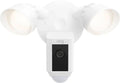 Restored Ring_Floodlight Cam Wired Plus with Motion Activated HD, White, 2021 Release, Outdoor, WiFi, IP/Network (Refurbished)
