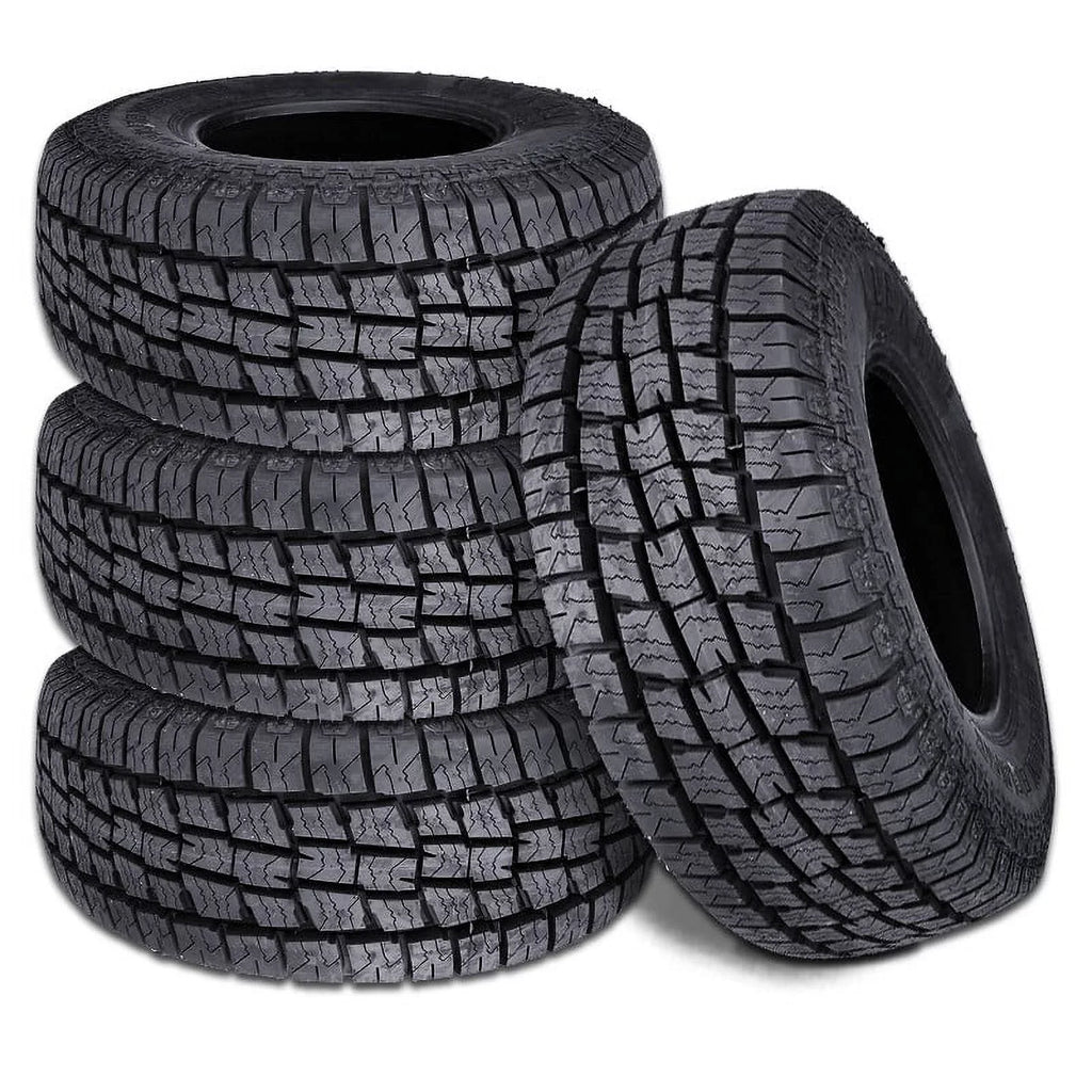 Set of 4 Lionhart Lionclaw ATX2 265/65R17 112T 600AA All Terrain Tires For Truck/SUV LHSTATX1765010 / 265/65/17 / 2656517 Fits: 2005-15 Toyota Tacoma Pre Runner, 2000-06 Toyota Tundra Limited