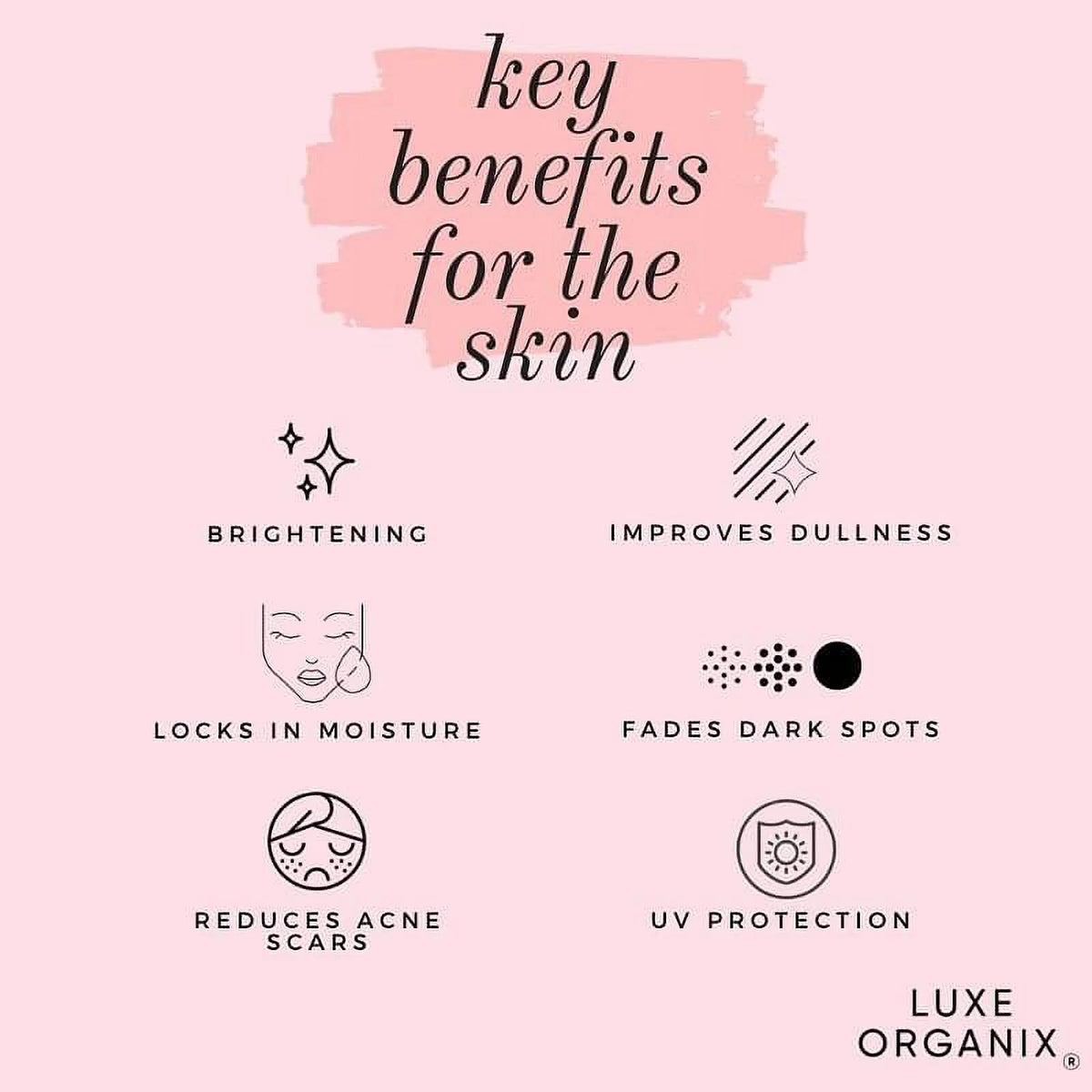 LUXE ORGANIX POWER GLOW SERUM 30ML