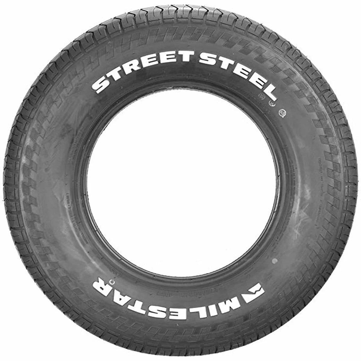 Milestar StreetSteel 245/60R15 100T All-Season Tire Fits: 1990-94 Chevrolet Astro Base, 1994 GMC Safari Base