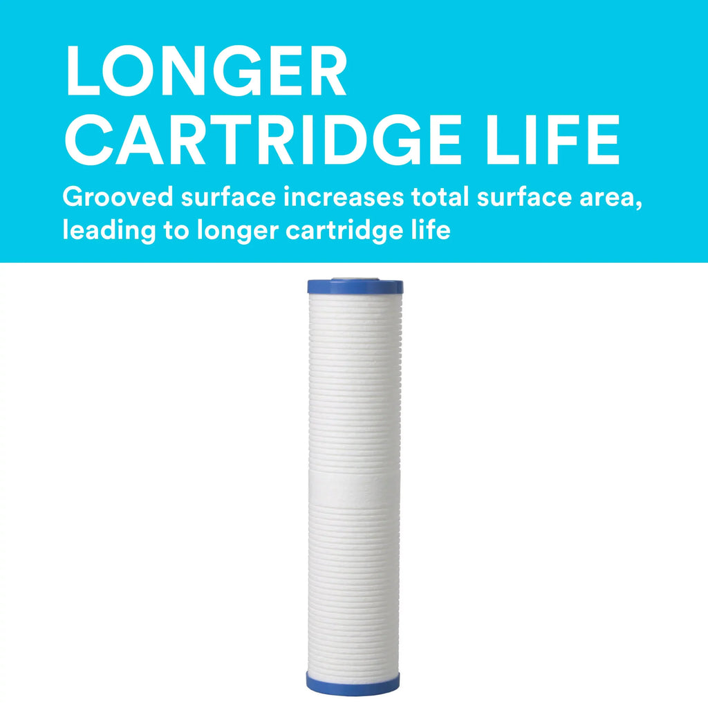 3M Aqua-Pure AP810-2 Large Capacity Whole House Replacement Water Filter Drop-in Cartridge, Use with AP802 Systems