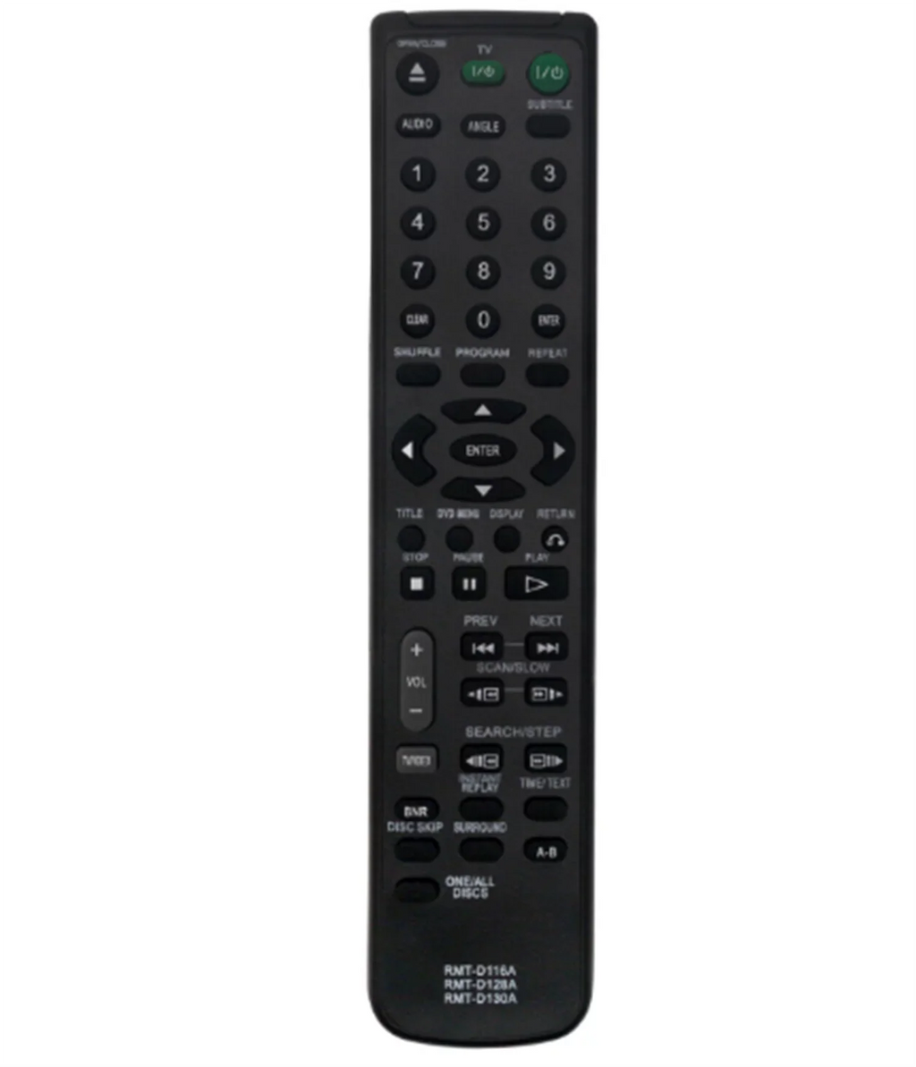 New RMT-D116A RMT-D128A RMT-D130A Replace Remote Control Compatible with Sony CD Player DVP-NS400D