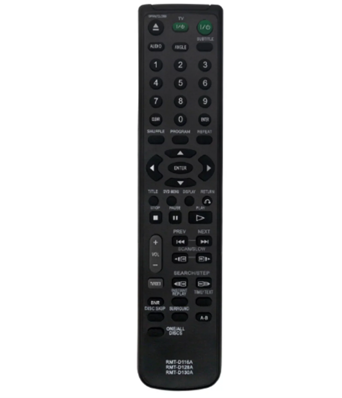 New RMT-D116A RMT-D128A RMT-D130A Replace Remote Control Compatible with Sony CD Player DVP-NS400D