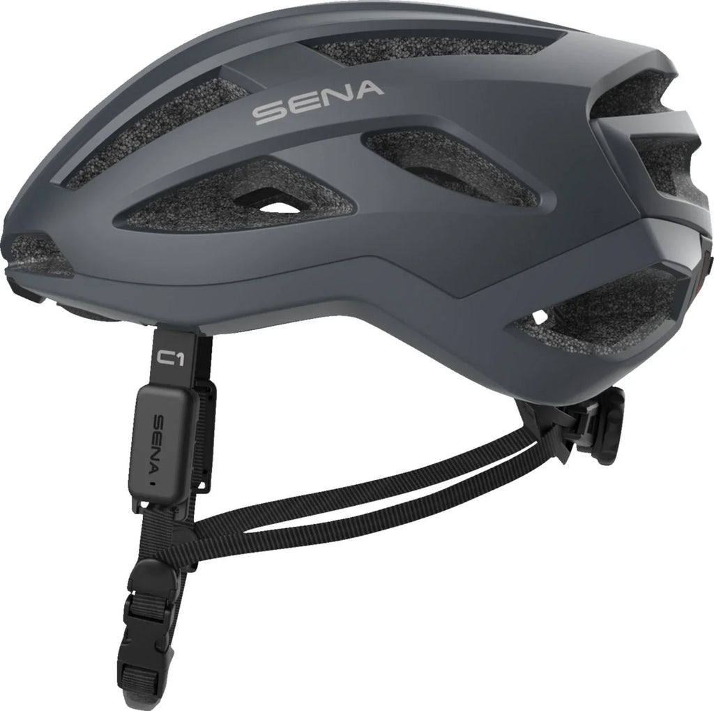 SENA C1 Smart MTB Mountain Bike Helmet Matte Gray MD