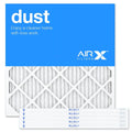 AIRx Filters Dust 24x25x1 Air Filter MERV 8 AC Furnace Pleated Air Filter Replacement Box of 6, Made in the USA