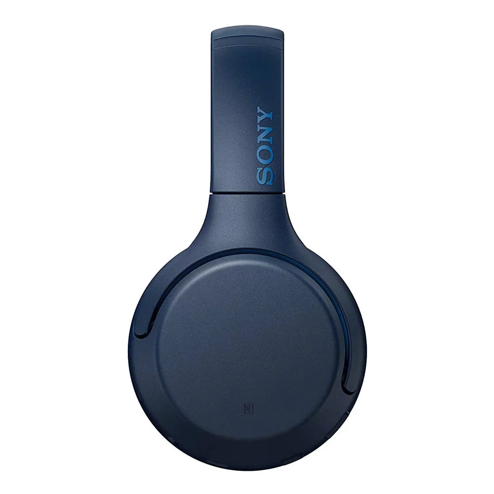 Sony WH-XB700 EXTRA BASS Wireless Headphones - Blue with Deco Gear Audio Bundle