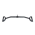 Power Systems 61945 Chrome Finish Steel 36-inch Cable Pro Style Lat Bar, Black