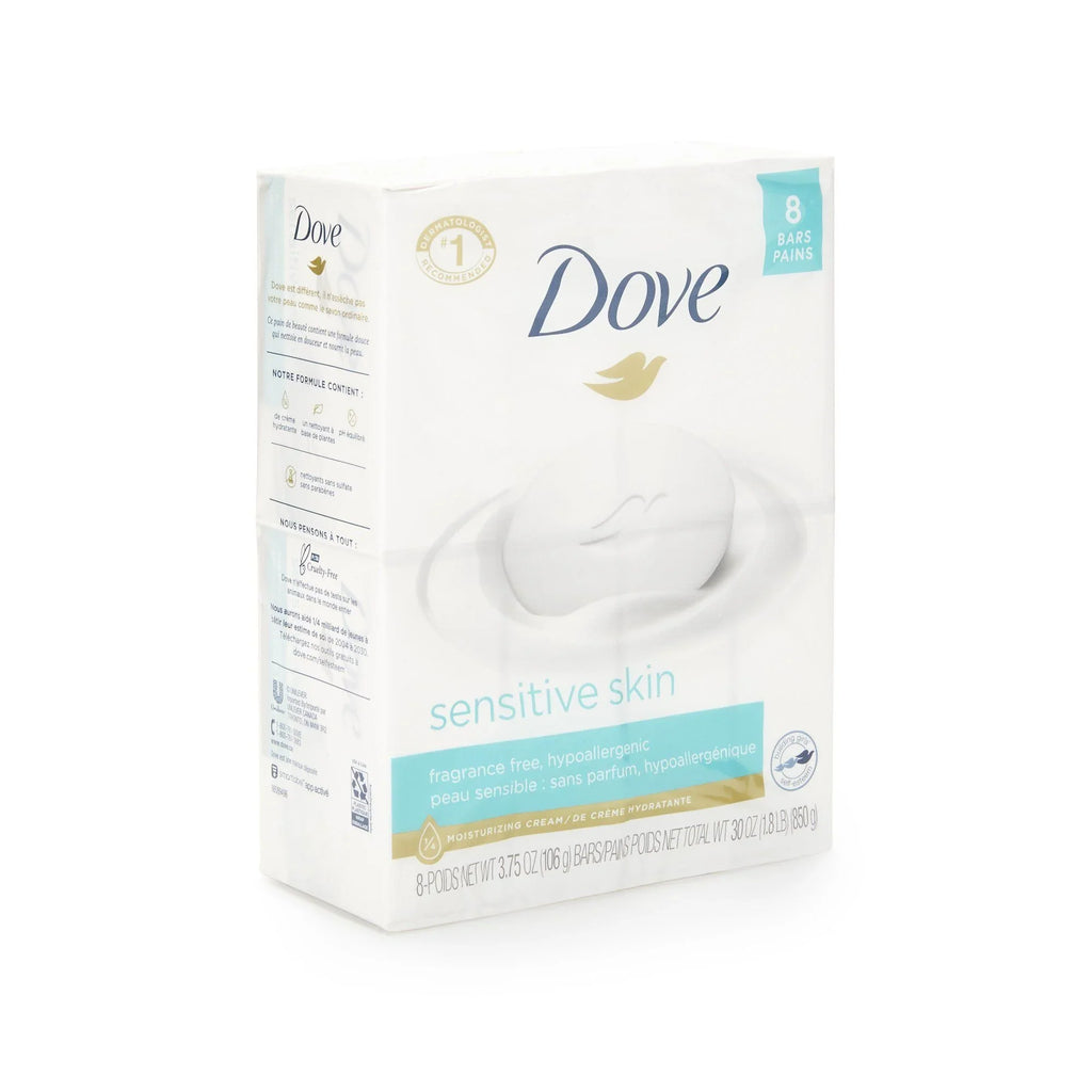 Dove Sensitive Skin Soap (PK/8)