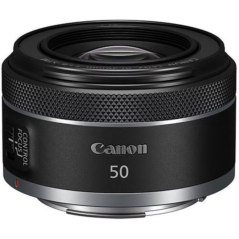 Canon RF 50mm f/1.8 STM Lens for Canon Full Frame Mirrorless RF Mount Cameras [EOS R, EOS RP, EOS R5, EOS R6] + Deal-expo Cleaning Kit