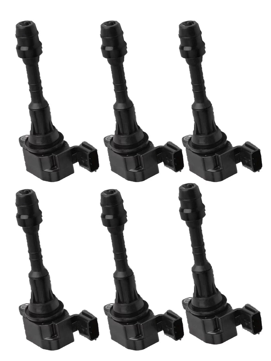 Set of 6 ISA Ignition Coils Compatible with 2002-2017 Nissan Frontier NV1500 NV2500 NV3500 Pathfinder Quest Xterra & Infiniti I35 QX4 3.5L V6 Replacement for 33400-82Z10 UF349