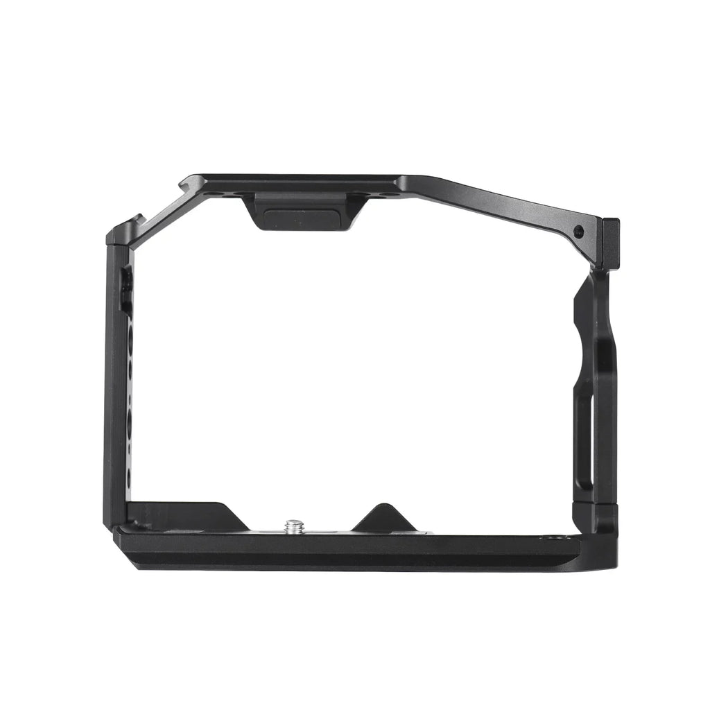 Dcenta Camera Cage Compatible with Panasonic GH6 Aluminum Alloy Construction with Cold Shoe Mount and Extensive Threaded Holes
