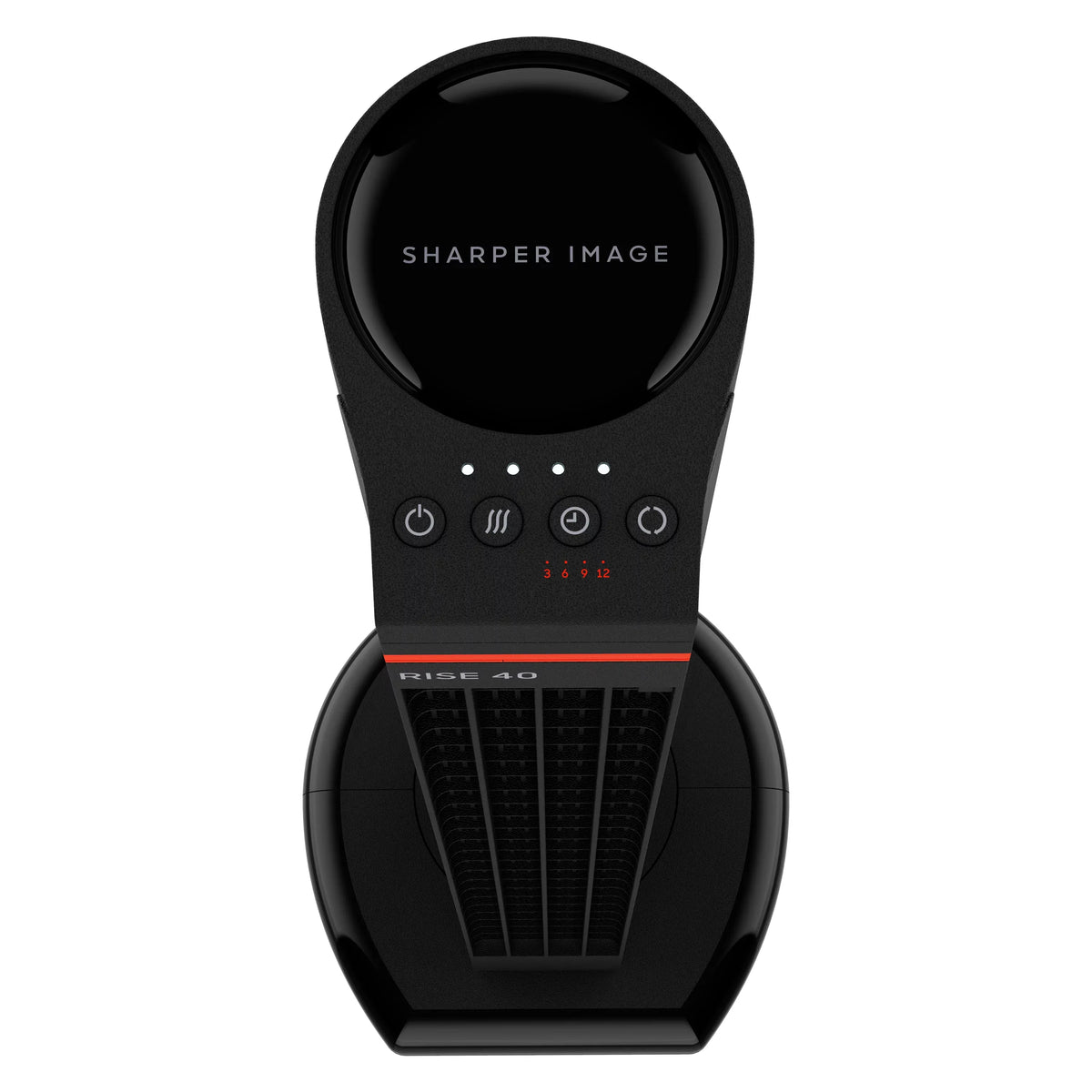 Sharper Image RISE 40 Oscillating Tower Fan with 4 Speeds and Remote Control