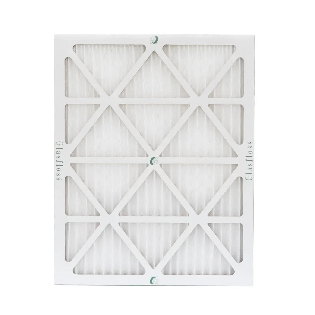 14x20x1 MERV 10 Pleated AC Furnace Air Filters by Glasfloss Industries. ( 8 Pack ) Exact Size: 13-1/2 x 19-1/2 x 7/8