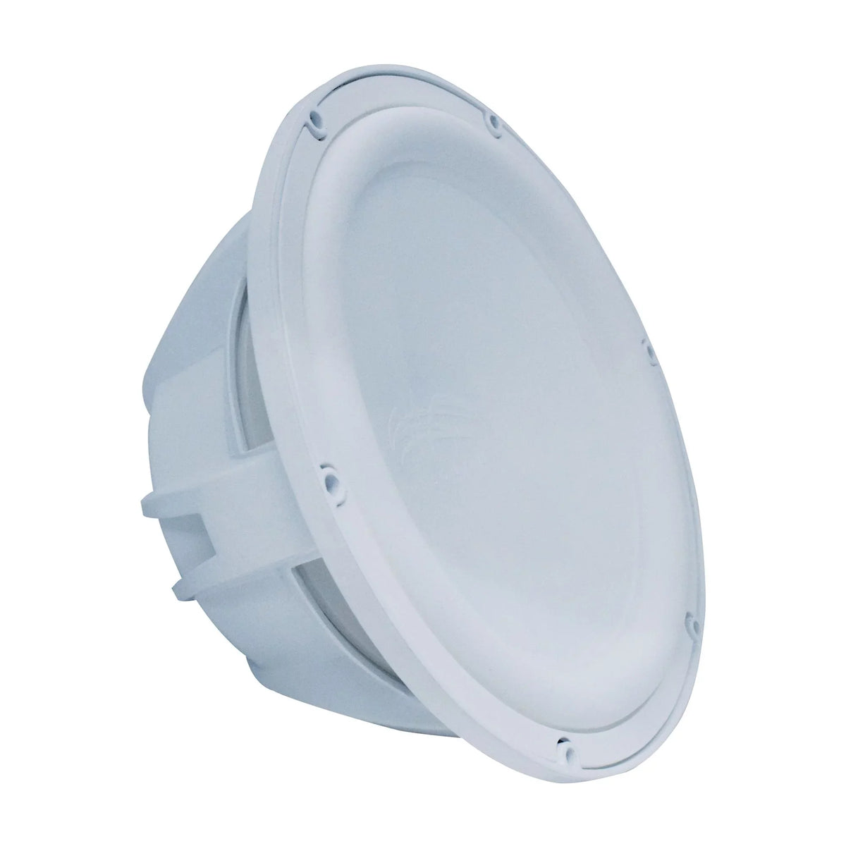 Wet Sounds Revo 12" Subwoofer & Grill - White Subwoofer & Gunmetal Stainless Steel Grill - 4 Ohm