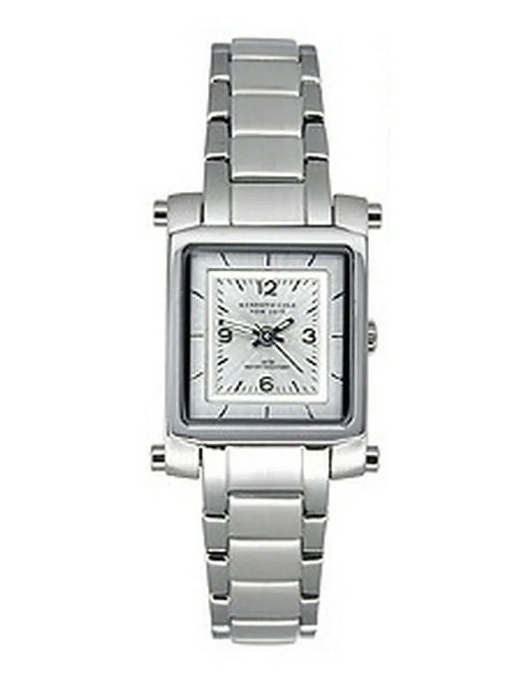 KC6033 Women's Dress Silver Steel Bracelet Analog Watch NIB