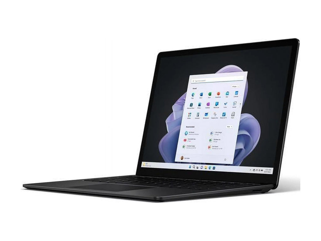 Microsoft Surface Laptop 5 13.5" Touchscreen Notebook - Intel Core i5 12th Gen i5-1245U - 16 GB RAM - 256 GB SSD - Windows 10 Pro - Intel Iris Xe Graphics - Matte Black - TAA Compliant R8I-00002