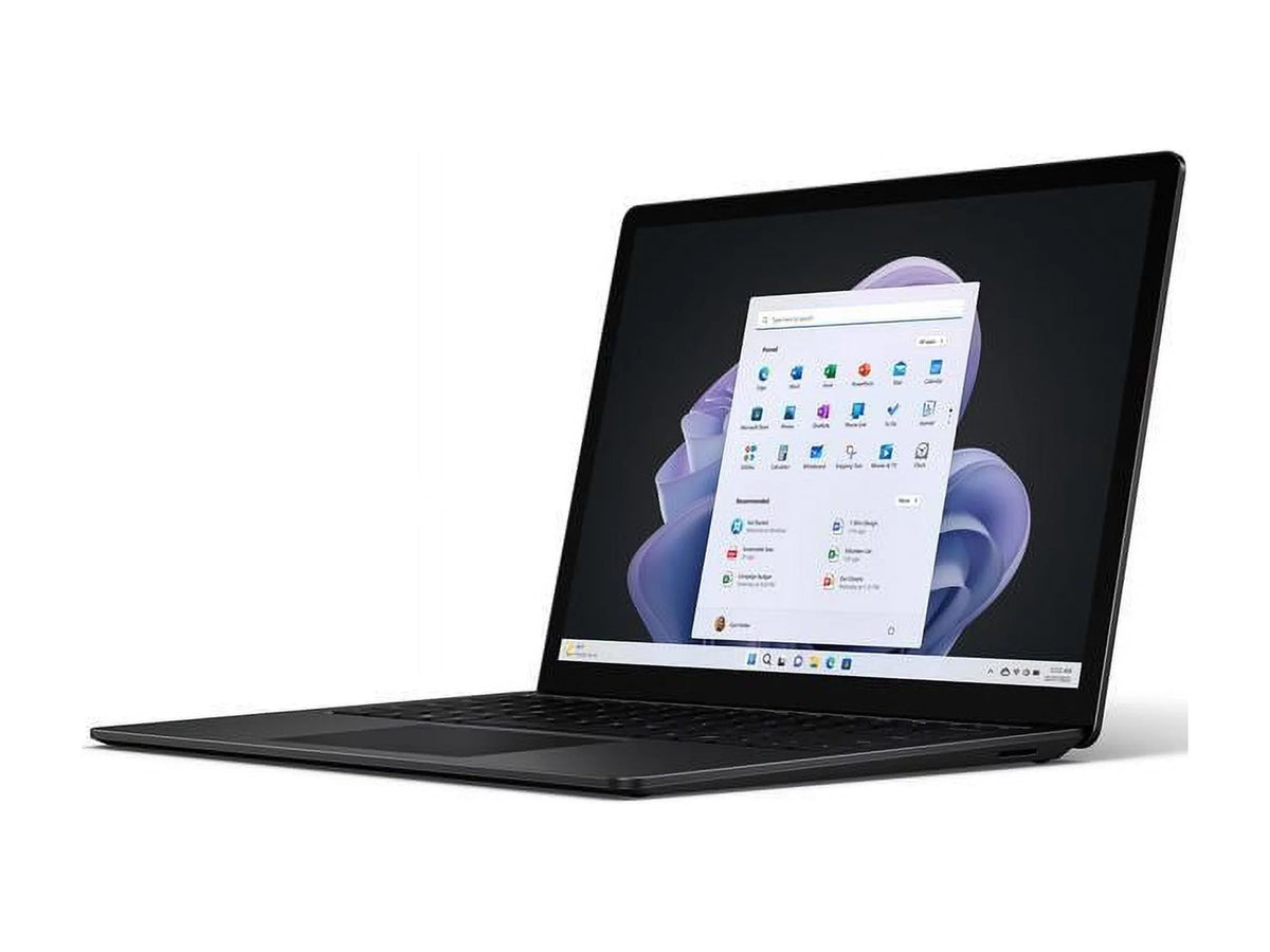 Microsoft Surface Laptop 5 13.5" Touchscreen Notebook - Intel Core i5 12th Gen i5-1245U - 16 GB RAM - 256 GB SSD - Windows 10 Pro - Intel Iris Xe Graphics - Matte Black - TAA Compliant R8I-00002