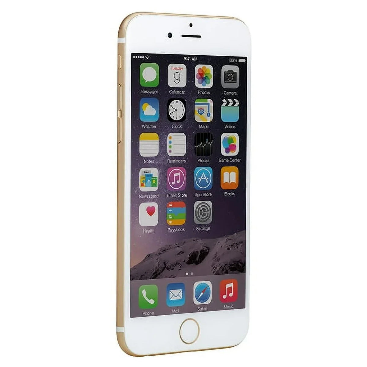 Restored Apple iPhone 6 Plus 16GB Gold, Unlocked, AT&T, Tmobile, Boost, FREE CASE (Grade A)