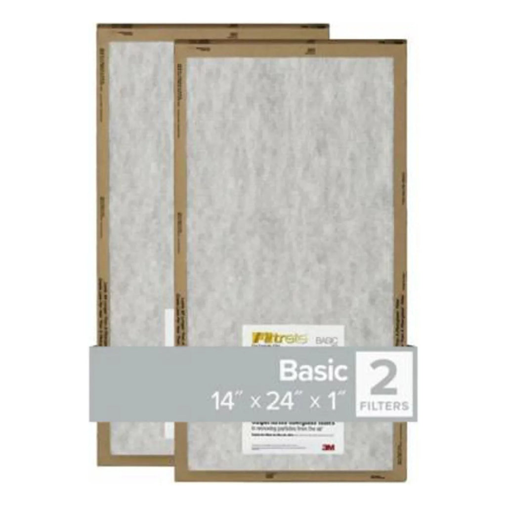 Filtrete 14x24x1 Basic Filter FPL23-2PK-24 Pack of 24