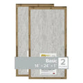 Filtrete 14x24x1 Basic Filter FPL23-2PK-24 Pack of 24