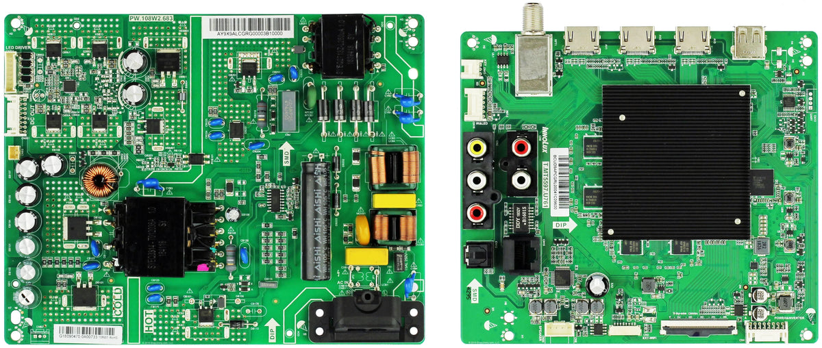 Vizio V505-G9 Complete LED TV Repair Parts Kit
