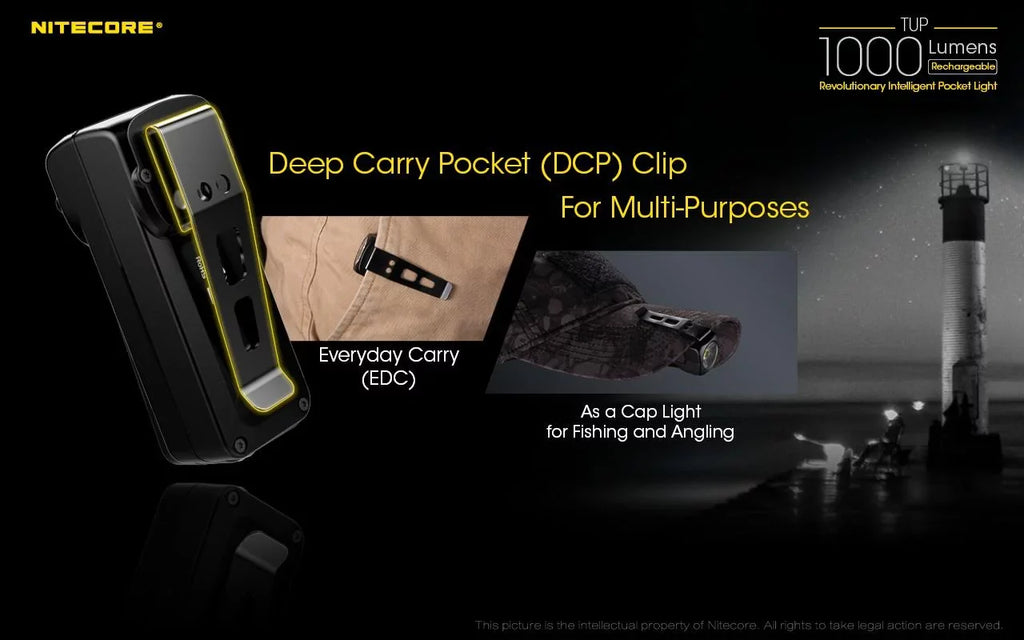 Value Bundle: Nitecore UT32 Dual Emitter Headlamp-(5700K, Cool White)-(3000K, Warm White) with 1XNL1834 Battery and TUP Rechargeable Intelligent Pocket Light (Black or Gray)