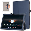 Case for T-Mobile Revvl Tab 5G 2023 Released, Premium PU Cover with Auto Sleep Wake, Hand Strap and Foldable