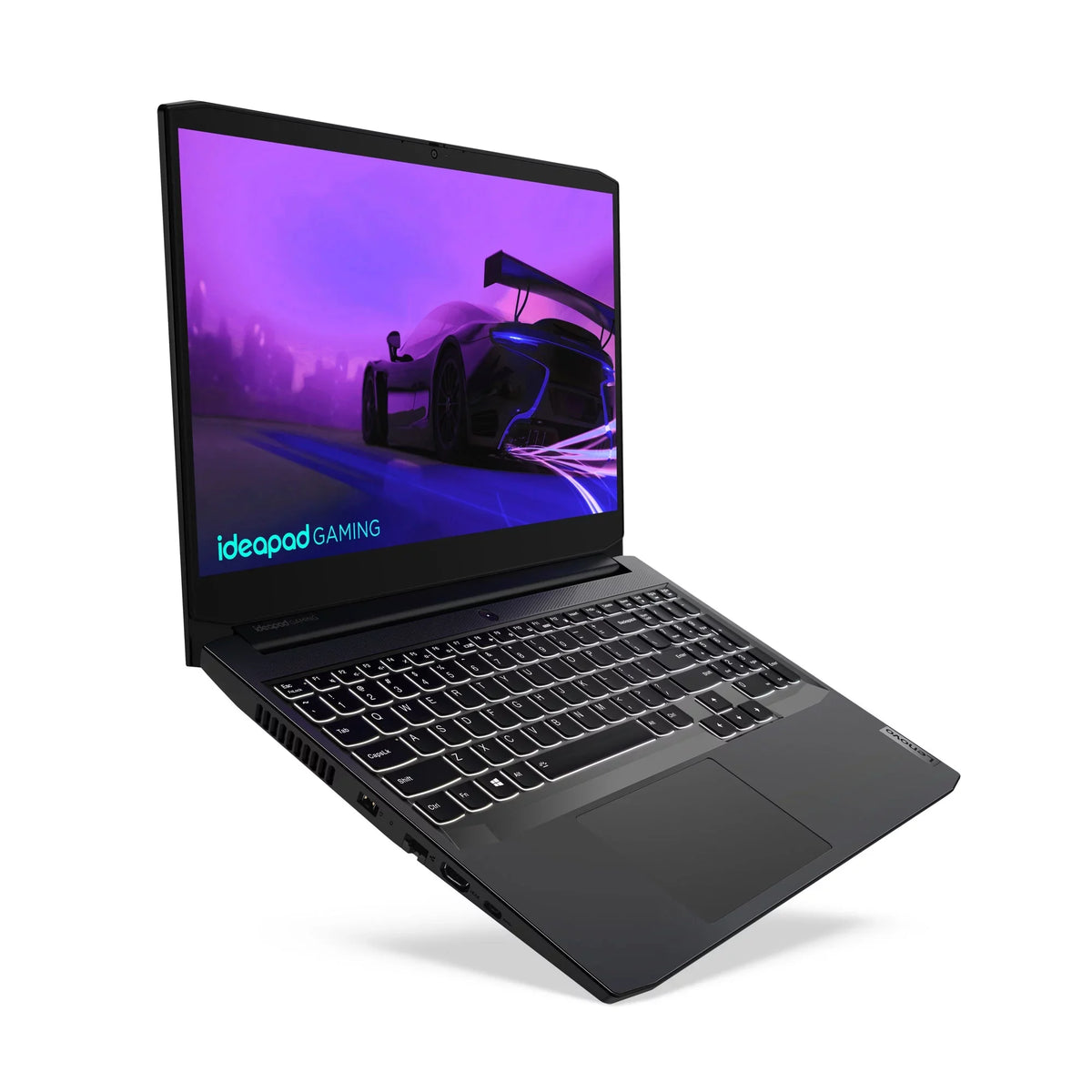 Lenovo IdeaPad Gaming 3 15IHU6 82K1 - 180-degree hinge design - Intel Core i7 11370H / 3.3 GHz - Win 11 Home - GF RTX 3050 - 8 GB RAM - 256 GB SSD + 1 TB HDD shingled magnetic recording (SMR) - 15.6" IPS 1920 x 1080 (Full HD) @ 120 Hz - Wi-Fi 6 - sh