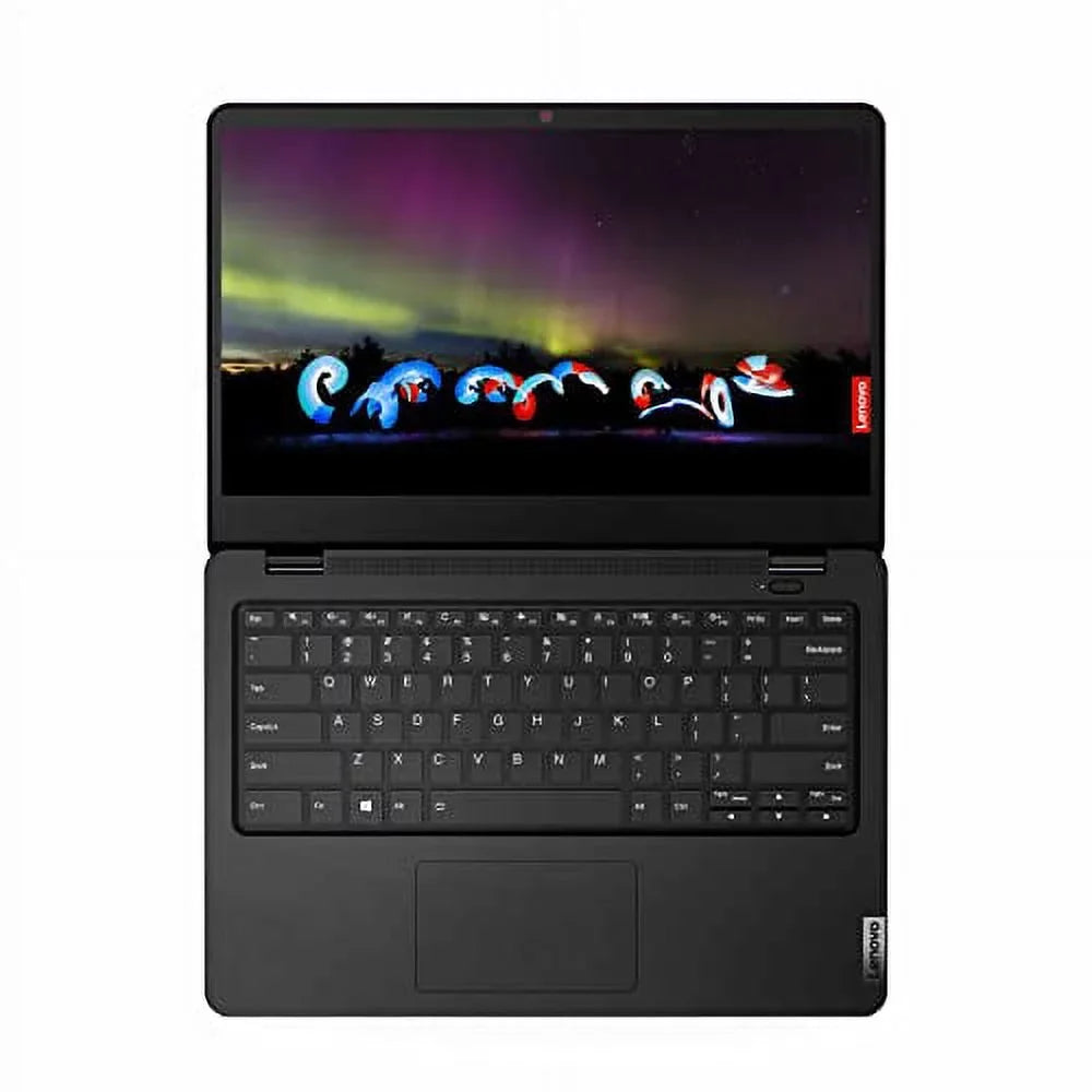 Lenovo Ideapad 14W Gen 2 14 Business Laptop | 14" HD Anti-Glare Display | AMD 3000 Series 3015e Processor | 4GB DDR4 64GB eMMC | AMD Radeon Graphic HDMI Win10 Pro Black + HDMI Cable