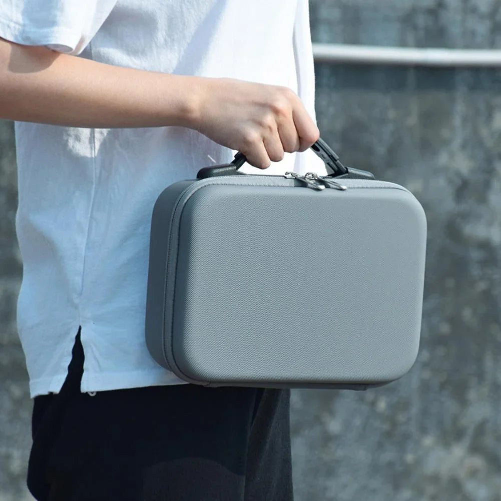 Gray Polyester Storage Case for DJI OM 4/Osmo Mobile 3 Lightweight, Protective Carry Handle