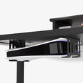 Liboer Under Desk Holder for PS5 Console, Strong Metal Material, Save Space Mounting, Black