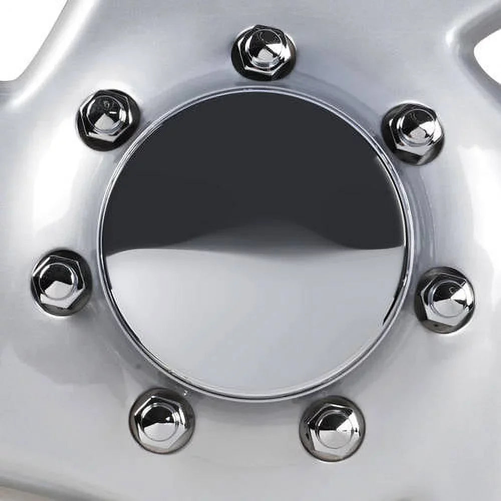 BDK Ford E-Series Style Hubcaps Wheel Cover, 16" Chrome Replica Cover, 4 Pieces