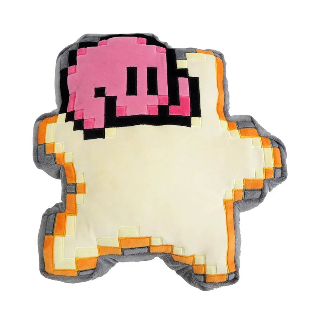 Kirby 8 Bit Star - Kirby Adventures 14" Pillow Plush (San-Ei) 1637