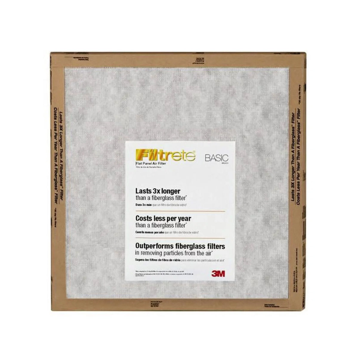 Filtrete 14x24x1 Basic Filter FPL23-2PK-24 Pack of 24