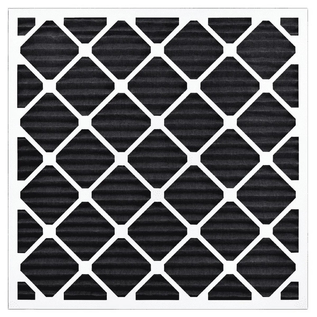 AIRx Filters Odor 25x25x1 Air Filter MERV 8 AC Furnace Pleated Air Filter Replacement Box of 6, Made in the USA