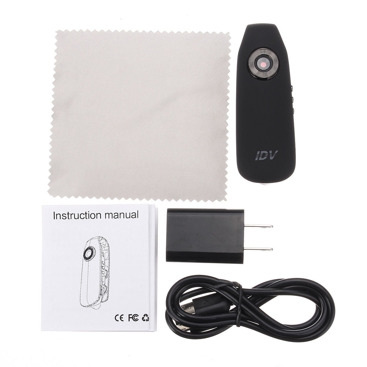 Mini 1080P 12MP Camcorder Dash Cam Body Motorcycle Bike Motion Action Camera