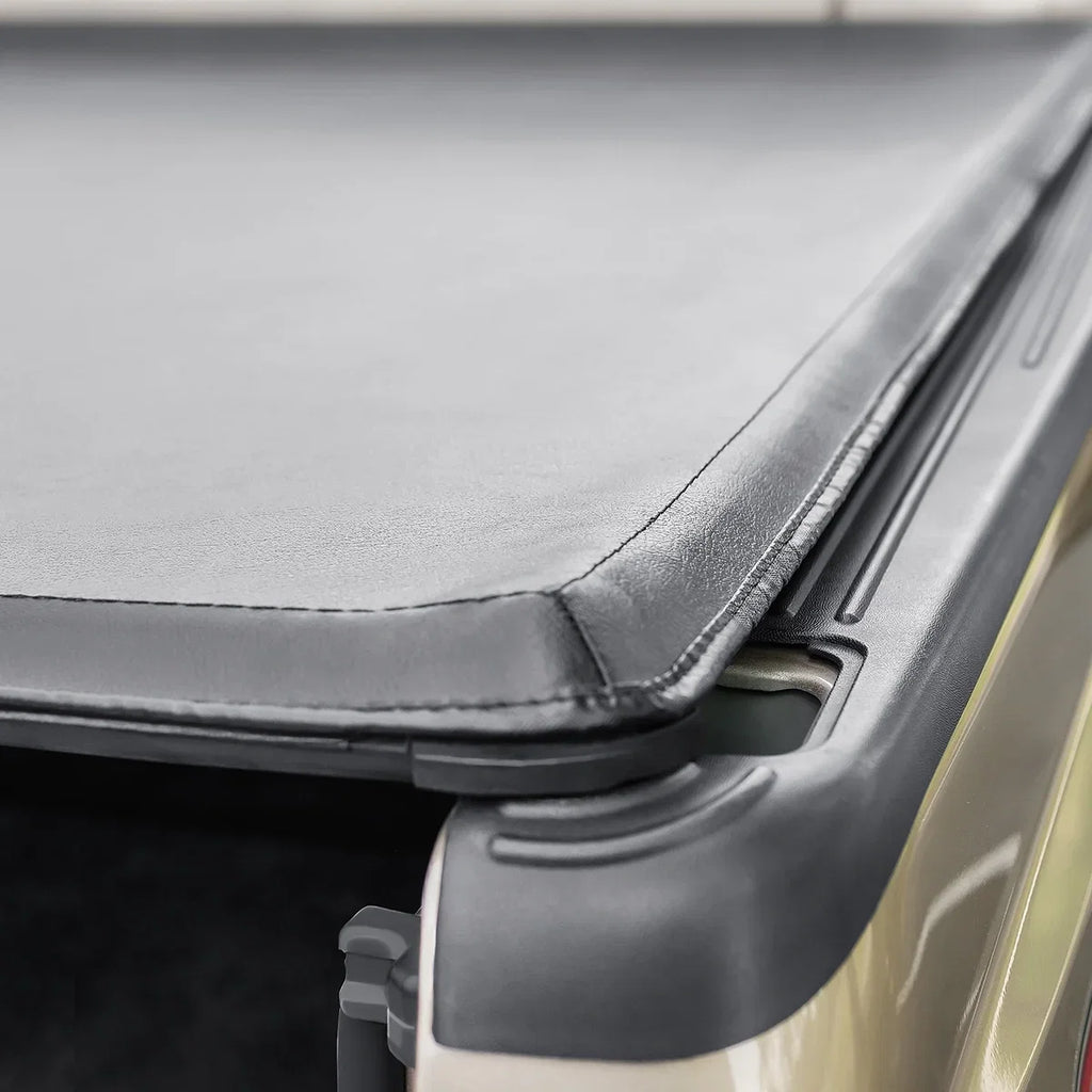 Auto Drive Soft Roll up Truck Bed Tonneau Cover Fits 2005 - 2023 Nissan Frontier 4' 11" Bed (58.6")