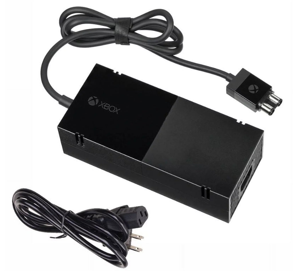 Pre-Owned Microsoft Original Power Supply AC Adapter Replacement Cord Brick for Xbox One (Black) (Good)