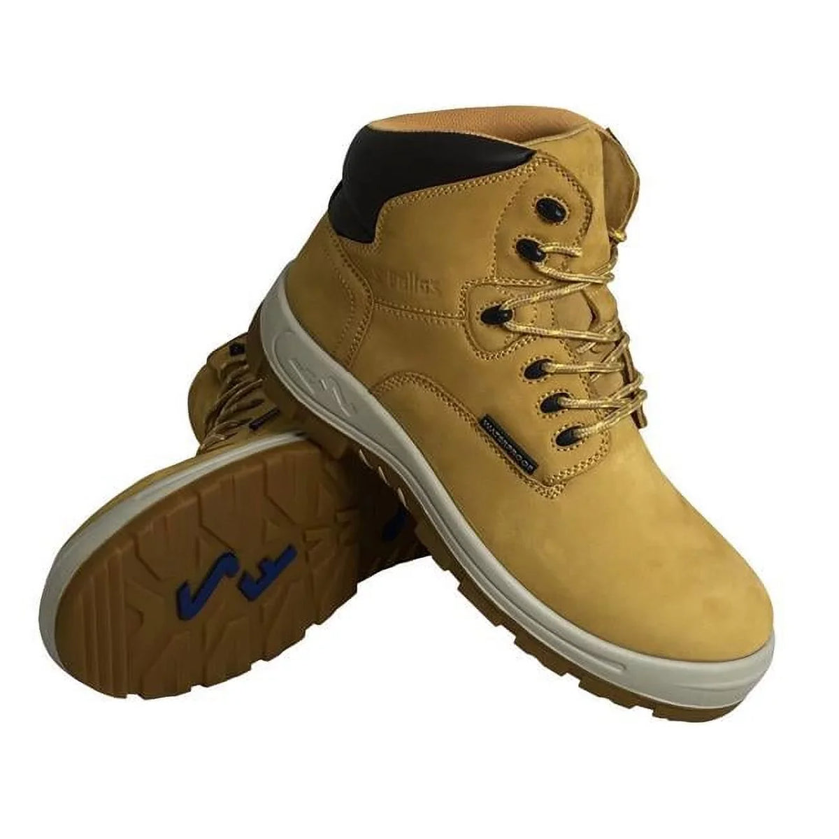 Men's Poseidon Comp Toe Waterproof 6 in. Hiker Work Boot Wheat - Size 7