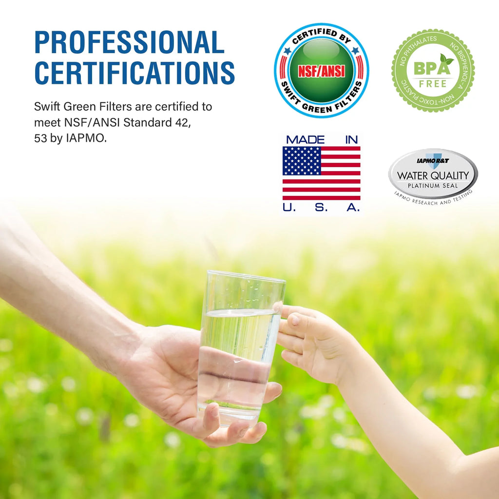 Swift Green Filters SGF-96-44 CTO-S Compatible Commercial Water Filter for EV9618-21, Made in USA (Pack of 2)
