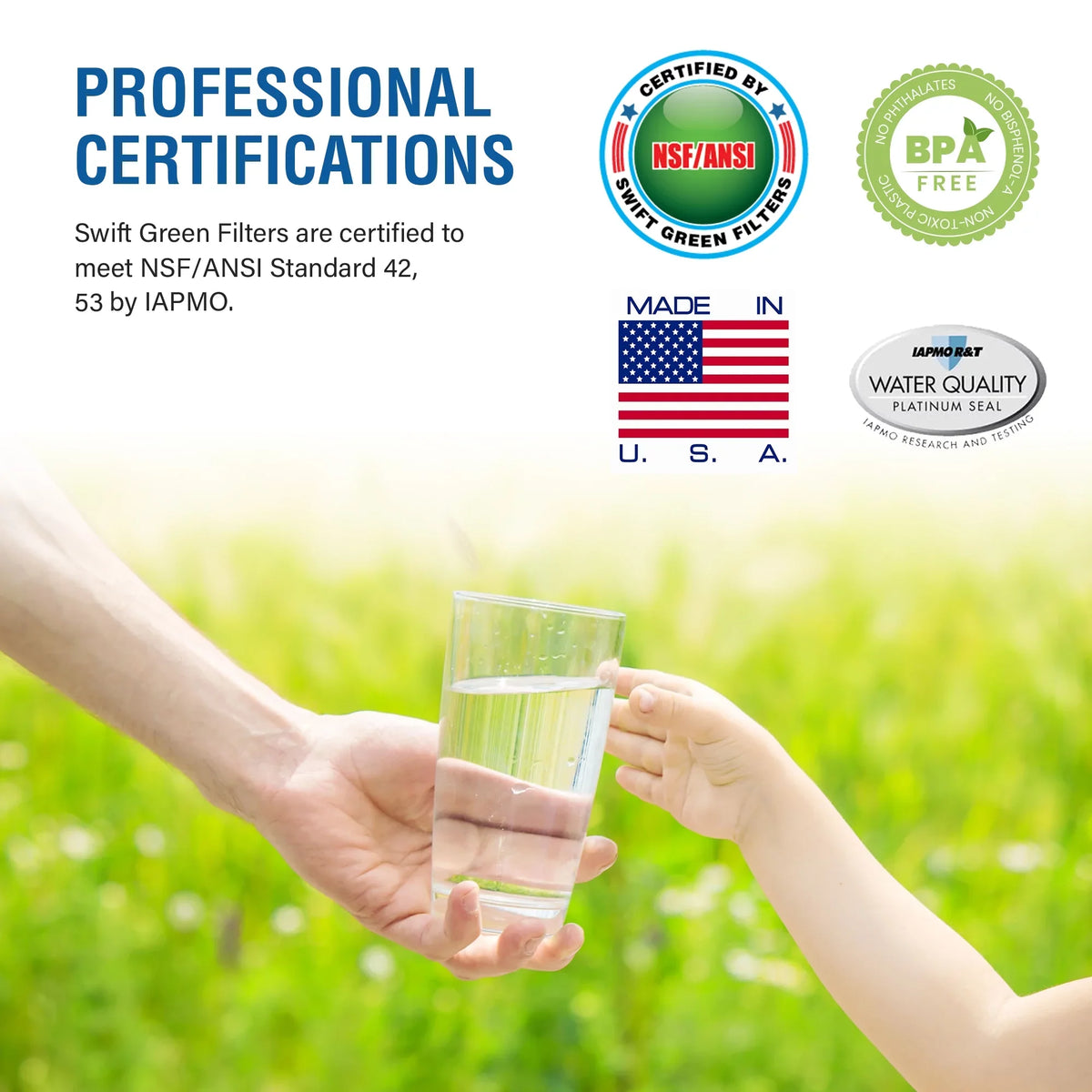 Swift Green Filters SGF-96-44 CTO-S Compatible Commercial Water Filter for EV9618-21, Made in USA (Pack of 2)