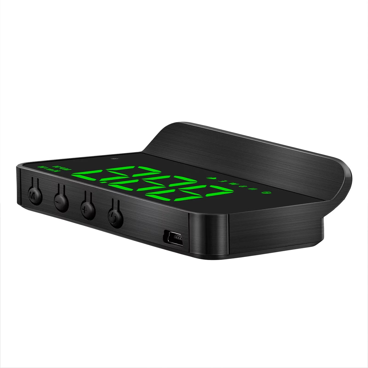 Walmeck Car 3.5 inch Head-up Display Windshield Projecter Digital Vehicle Speedometer GPS Model Overspeed Warning Fatigue Driving Alarm