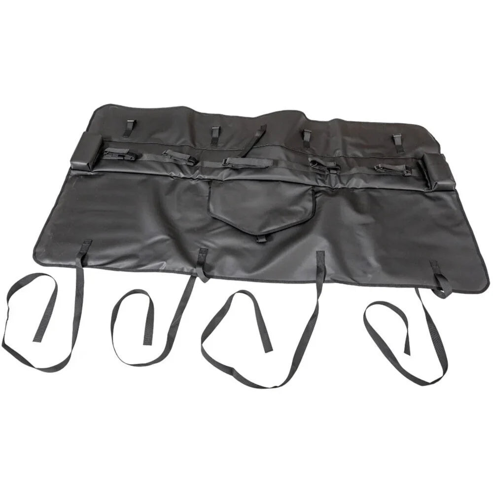 61"w Waterproof Pickup Truck Bed Tailgate Crash Pad or Cover W/bike Rack