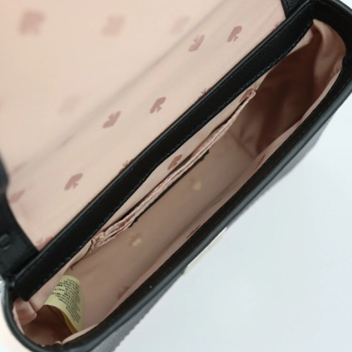 Pre-Owned Kate Spade Maisy Patternson drive grommet handbag WKRU5899 leather black pink beige gold hardware 2WAY shoulder bag punching (Good)