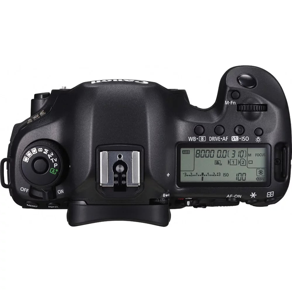 Canon EOS 5DS 50.6MP Digital SLR Camera (Body Only) + Tascam DR-10SG Audio Recorder & Microphone Kit