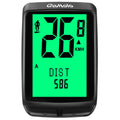 Wireless Bike Computer, Multi-Functional Bike Speedometer, IPX6 Waterproof Large Screen Cycle Computer Automatic Wake-up LCD Backlight Display