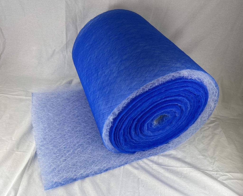 wioboy Coat Enclosure Exhaust Filter Roll, 25"x 300 ft, Spray Room Filter, Fiberglass Spray Arrestor(18 Gram)