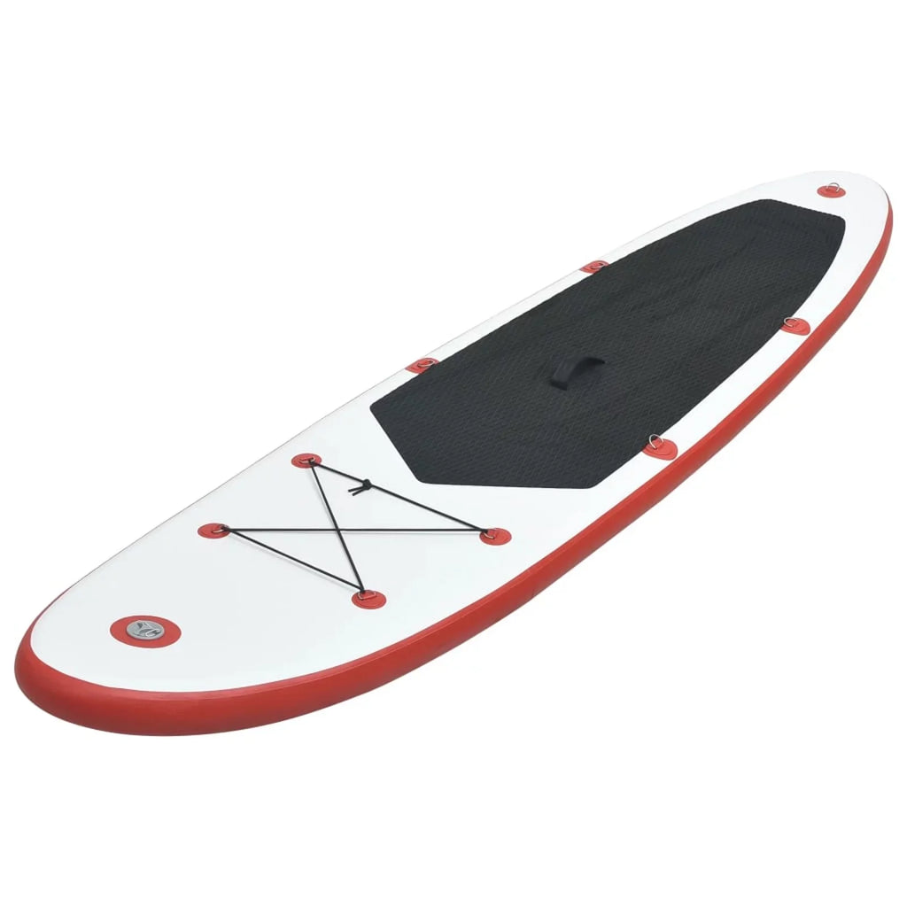 Walmeck Blow-up Paddleboard Set Red and White