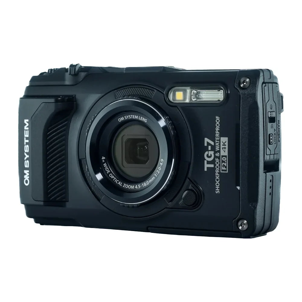 Olympus OM SYSTEM Tough TG-7 Digital Camera (Black) V110030BU000